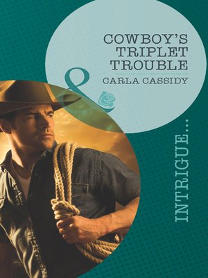 cover image of Cowboy's Triplet Trouble